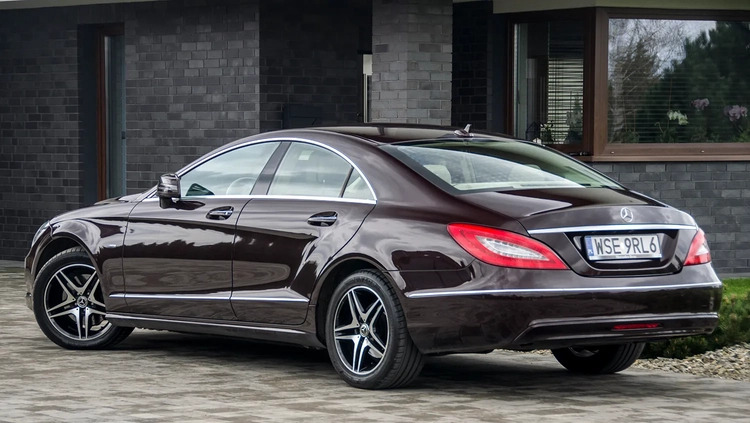 Mercedes-Benz CLS cena 72900 przebieg: 198000, rok produkcji 2011 z Sierpc małe 407